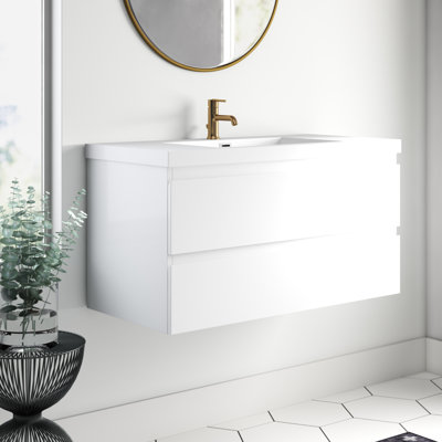 Modern Bathroom Vanities Amp Cabinets Allmodern